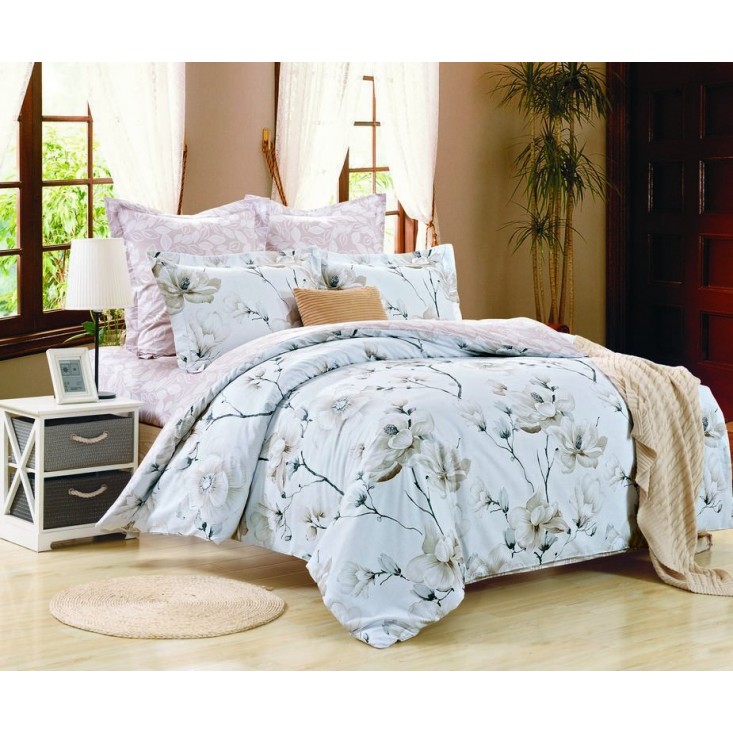 Постельное белье сатин 1,5-спальное С-221 Valtery