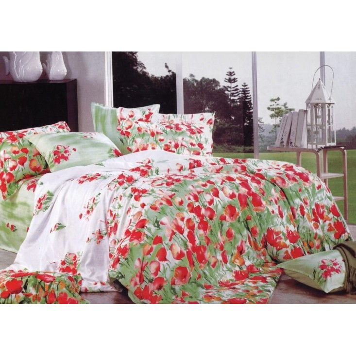 Постельное белье сатин семейное С-138 Valtery