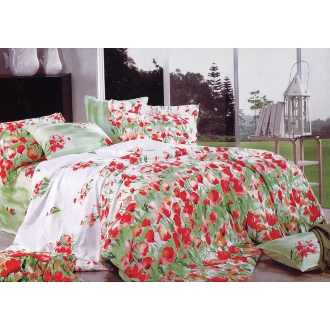 Постельное белье сатин семейное С-138 Valtery