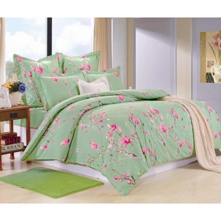 Постельное белье сатин 2 спальное С-219 Valtery