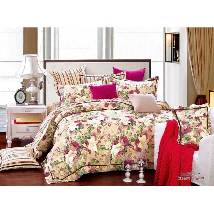 Постельное белье сатин 1,5-спальное С-159 Valtery