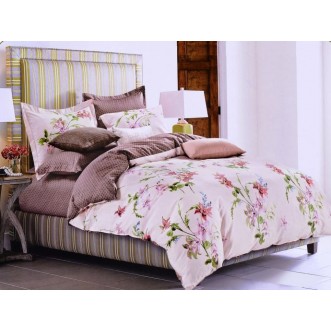 Постельное белье сатин 1,5-спальное С-188 Valtery