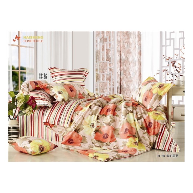 Постельное белье сатин 1,5-спальное С-128 Valtery