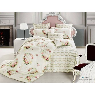 Постельное белье сатин 1,5-спальное С-110 Valtery