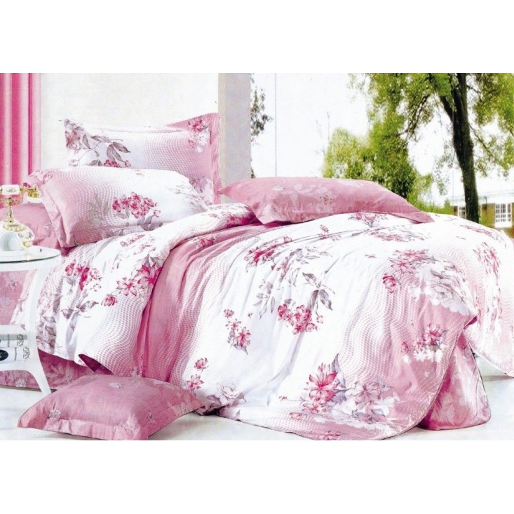 Постельное белье сатин 1,5-спальное С-207 Valtery