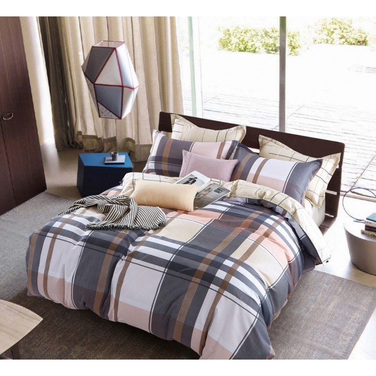 Постельное белье сатин 2 спальное С-240 Valtery