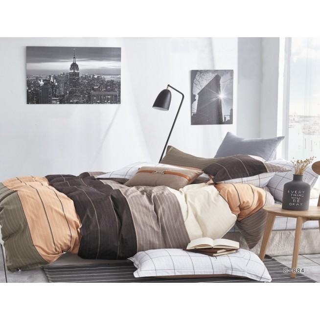 Постельное белье сатин 1,5-спальное С-284 Valtery