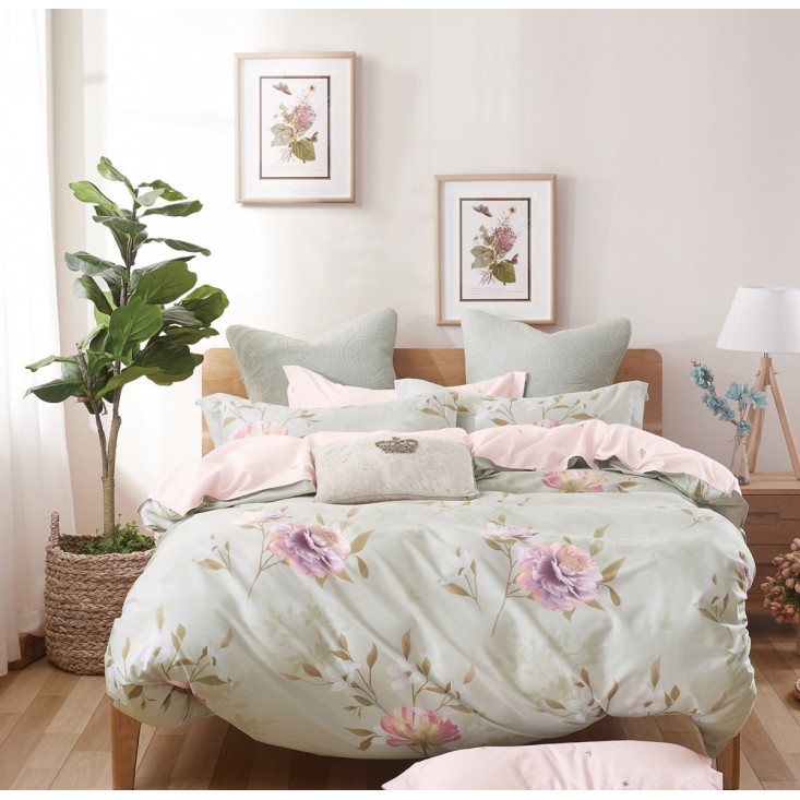 Постельное белье сатин евро С-287 Valtery