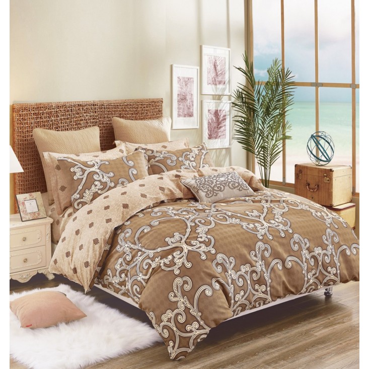 Постельное белье сатин 2 спальное С-289 Valtery