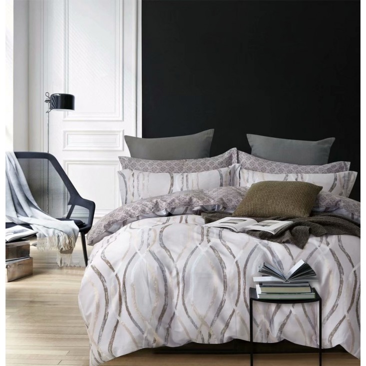 Постельное белье сатин евро С-305 Valtery