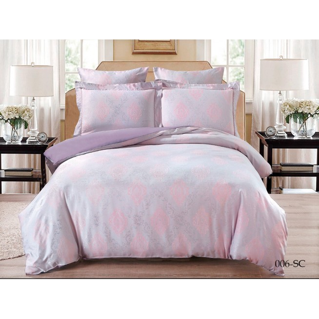 Постельное белье Soft Cotton жаккард лен евро 31/006-SC Cleo