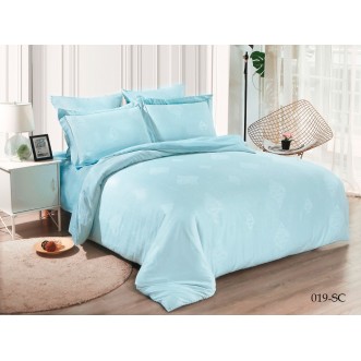Постельное белье Soft Cotton жаккард лен 2 спальное 21/019-SC Cleo