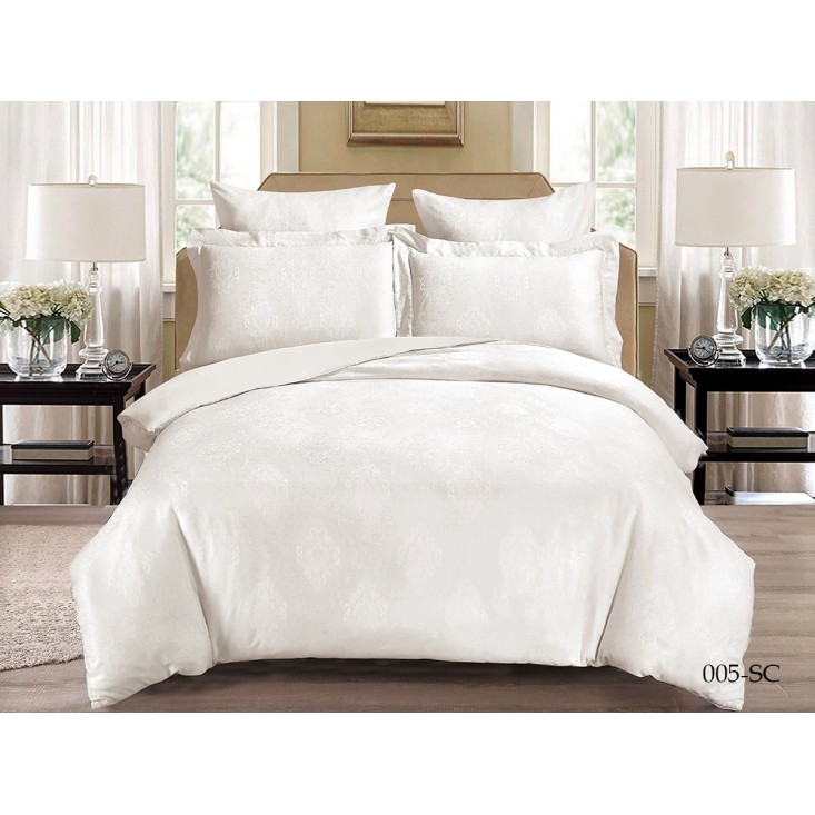 Постельное белье Soft Cotton жаккард лен 2 спальное 21/005-SC Cleo