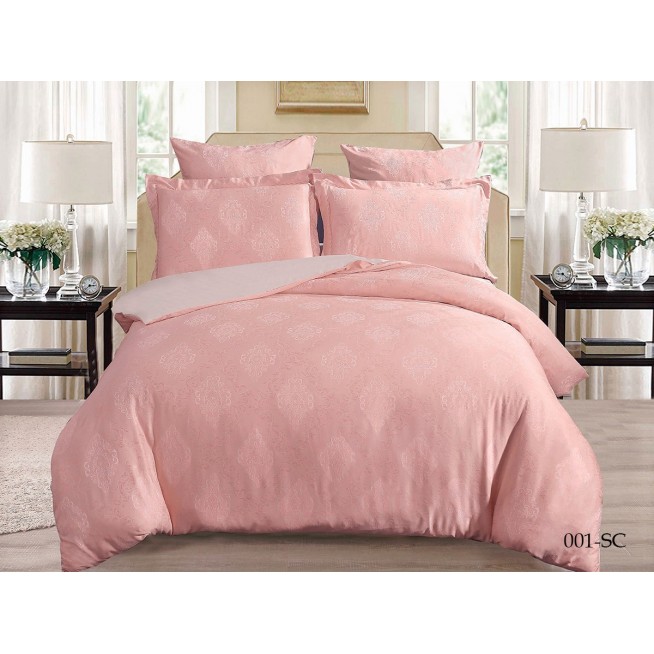 Постельное белье Soft Cotton жаккард лен 2 спальное 21/001-SC Cleo