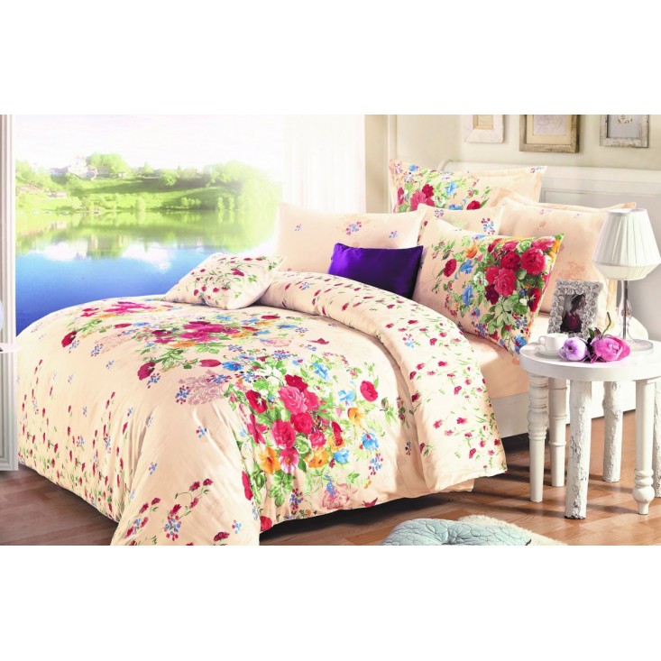 Постельное белье сатин 1,5-спальное С-322 Valtery