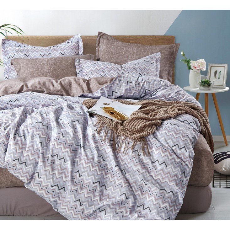 Постельное белье сатин 1,5-спальное С-323 Valtery