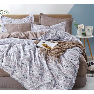 Постельное белье сатин семейное С-323 Valtery