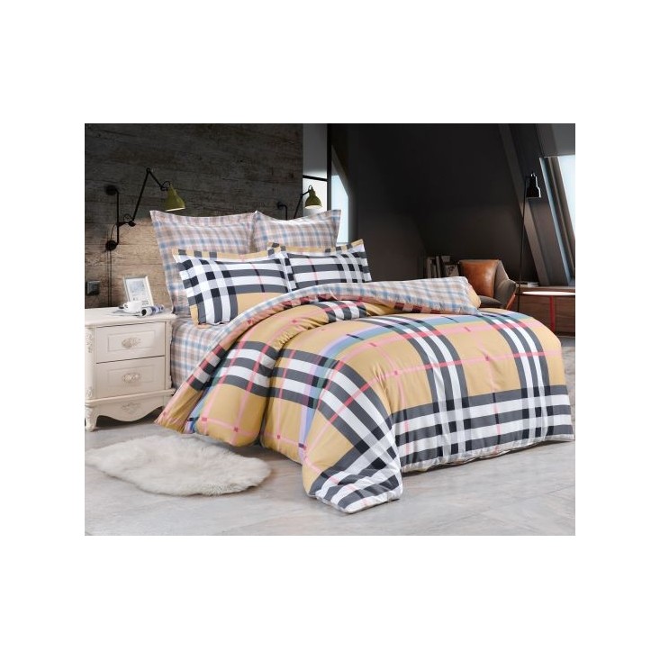 Постельное белье сатин семейное С-328 Valtery