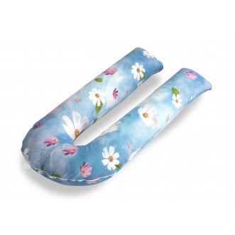 Наволочка поплин Цветы для подушки U Легкие сны в магазине Lux Postel