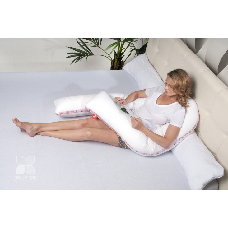 Подушка для беременных U140 премиум Легкие сны в магазине Lux Postel