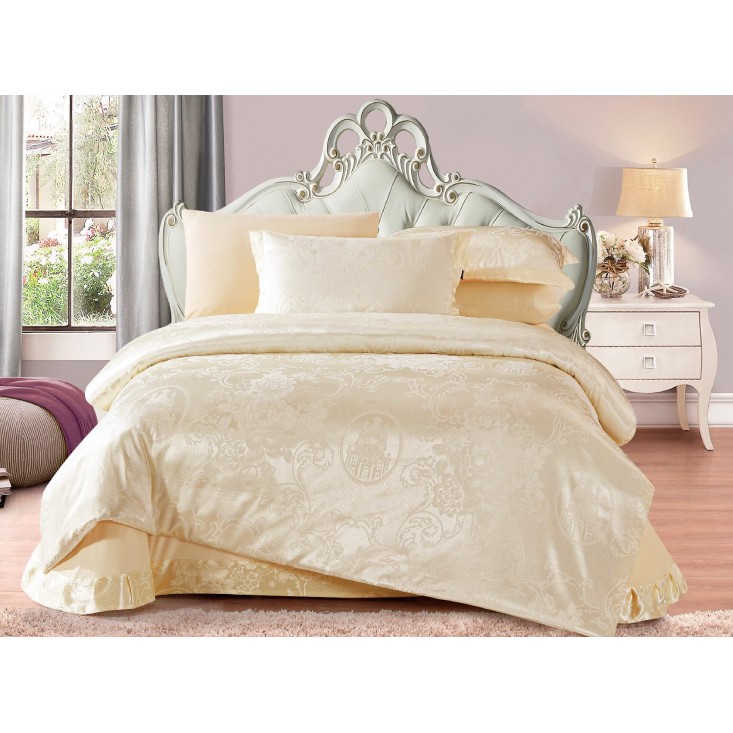 Постельное белье Жаккард евро CJ03-25 Cristelle