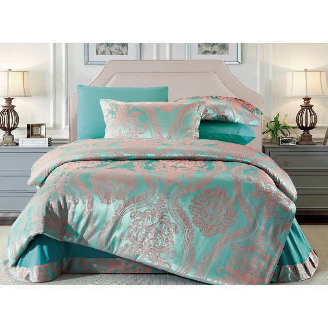 Постельное белье Жаккард евро CJ03-27 Cristelle