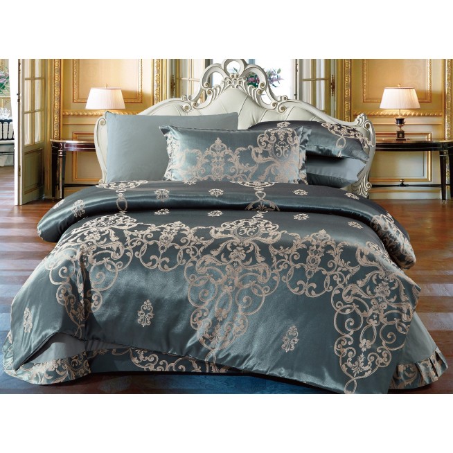 Постельное белье Жаккард евро CJ03-28 Cristelle