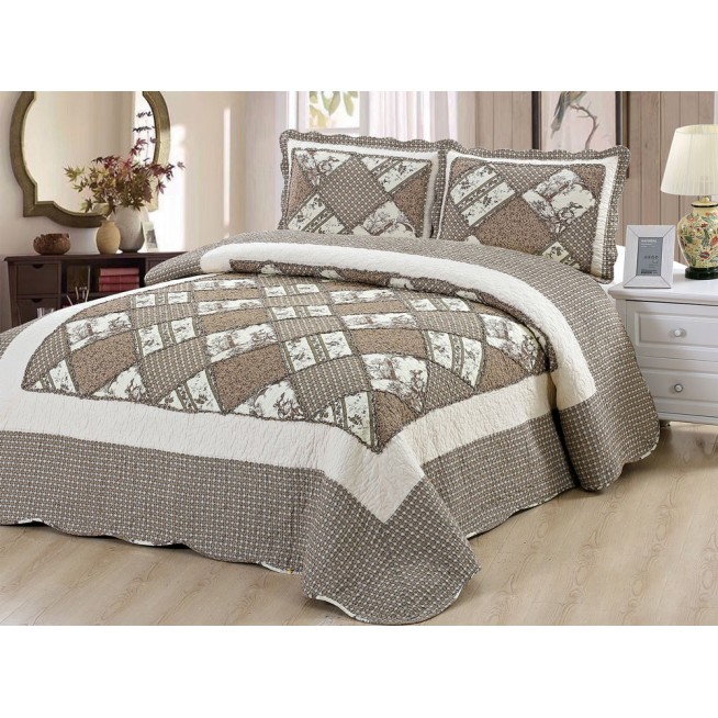 Покрывало Пэчворк 230х250 PW555-32 Tango