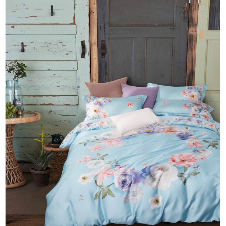 Постельное белье евро Тенсель Фамилье TP-32