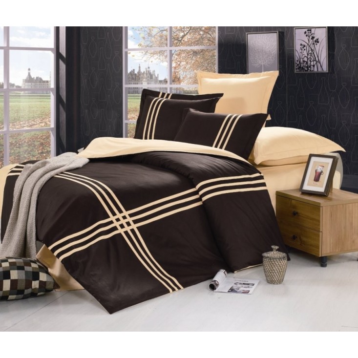 Постельное белье 1,5-спальное сатин Вальтери OD-43