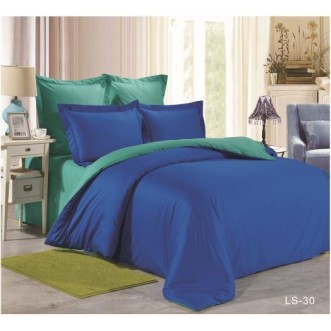 Постельное белье евро сатин Вальтери LS-30