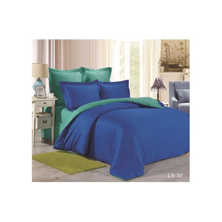 Постельное белье евро сатин Вальтери LS-30