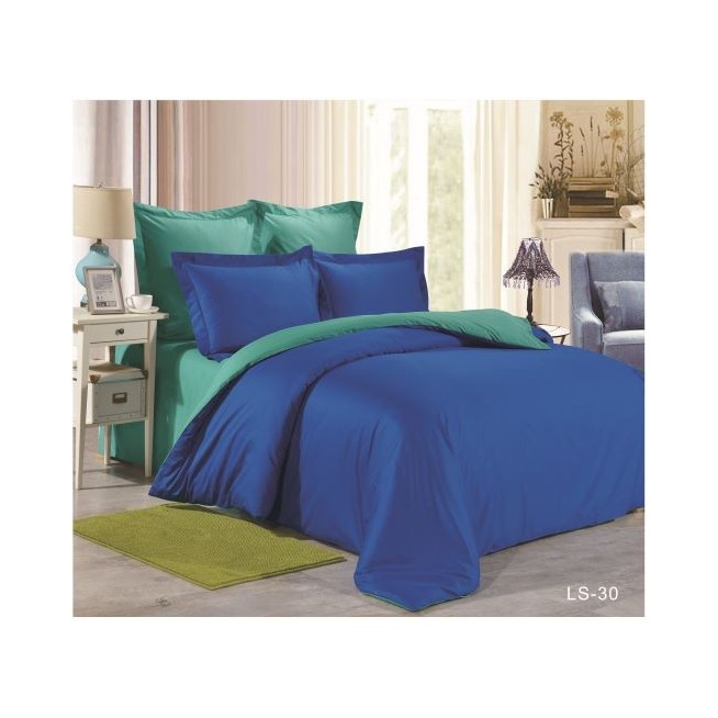 Постельное белье евро сатин Вальтери LS-30