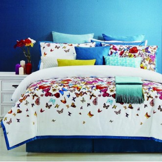 Постельное белье евро сатин Вальтери CL-163