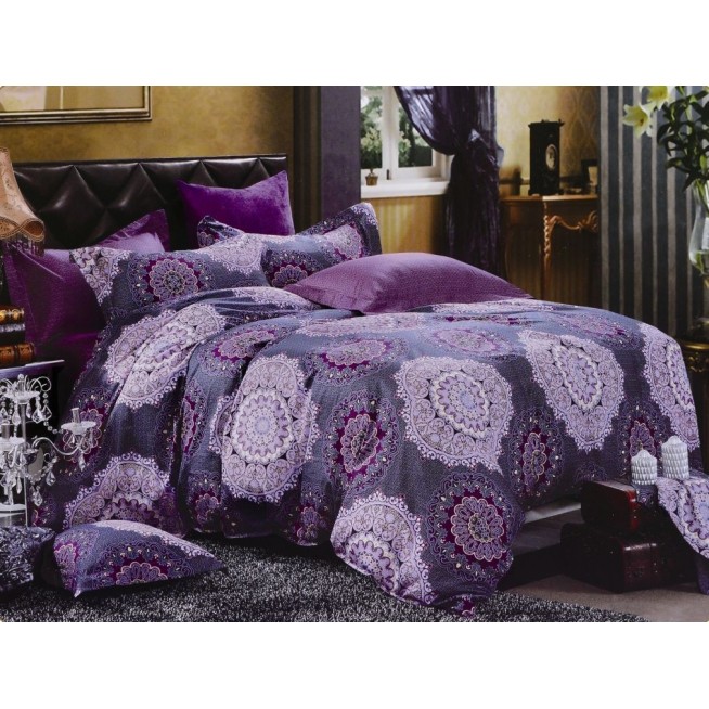 Постельное белье 2 спальное сатин Вальтери CL-185