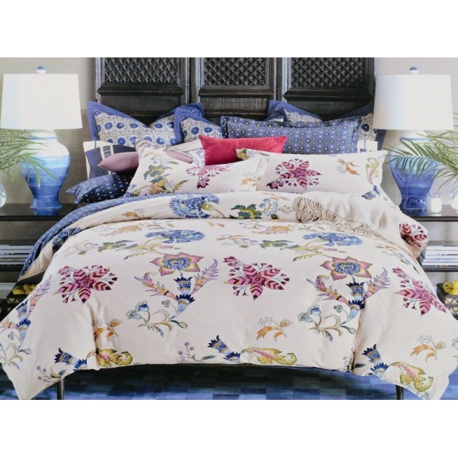 Постельное белье 2 спальное сатин Вальтери CL-187