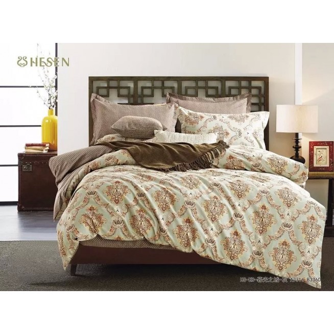 Постельное белье 2 спальное сатин Вальтери CL-189