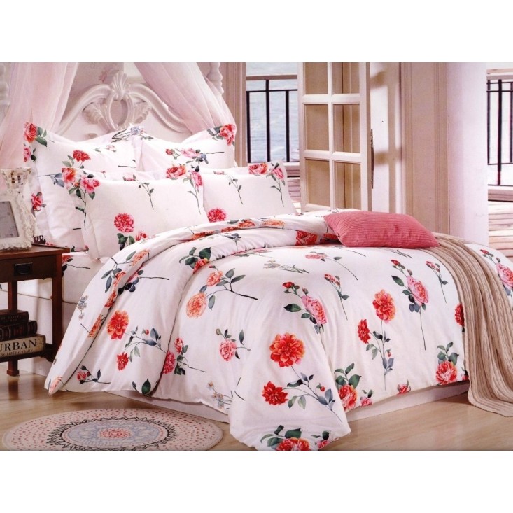 Постельное белье 2 спальное сатин Вальтери CL-196