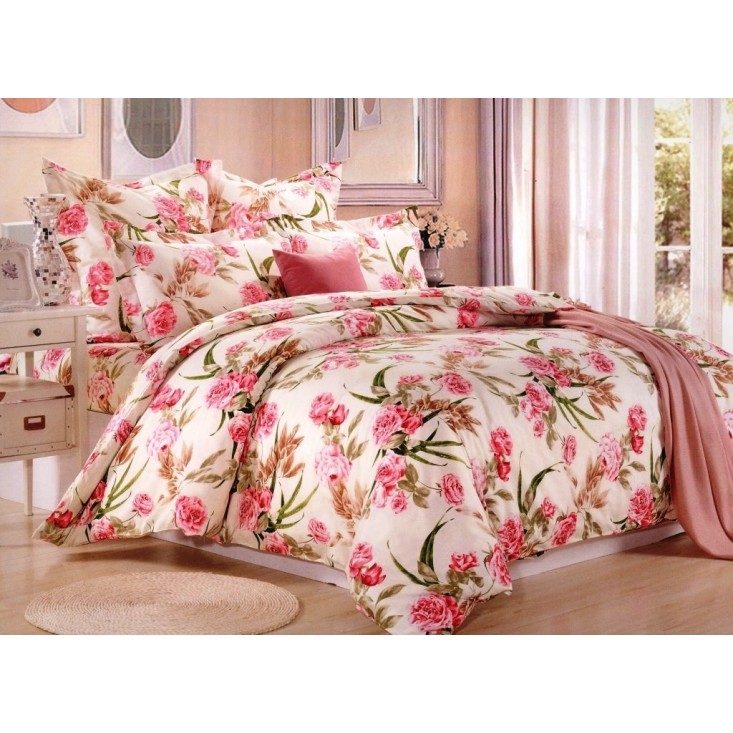 Постельное белье семейное сатин Вальтери CL-197