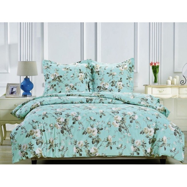 Постельное белье 2 спальное сатин Вальтери CL-222