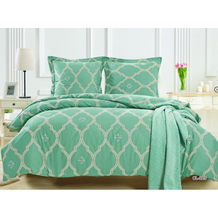 Постельное белье 2 спальное сатин Вальтери CL-225