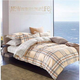 Постельное белье 2 спальное сатин Вальтери CL-244