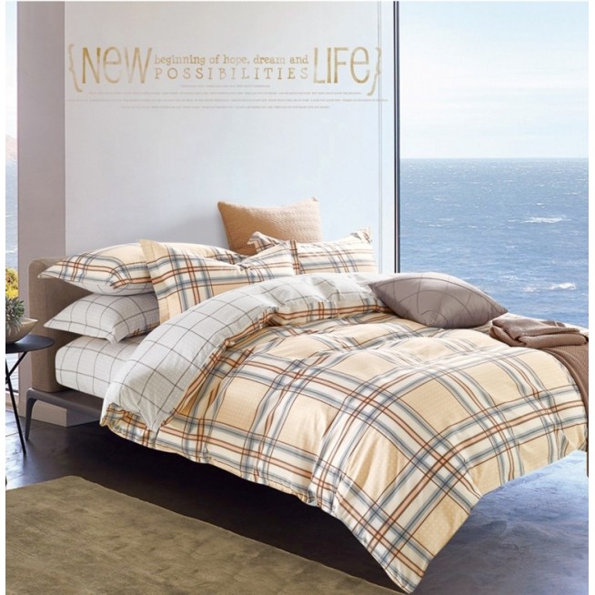 Постельное белье 2 спальное сатин Вальтери CL-244