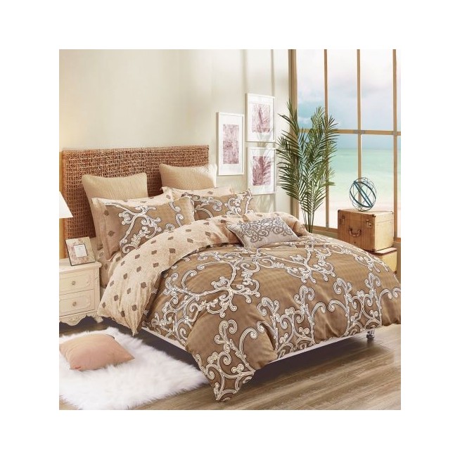 Постельное белье семейное сатин Вальтери CL-289