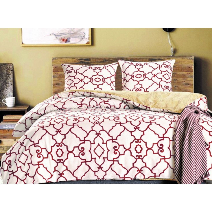 Постельное белье семейное сатин Вальтери CL-301