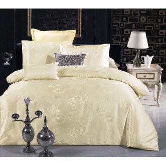 Постельное белье 1,5-спальное сатин жаккард Вальтери JC-16