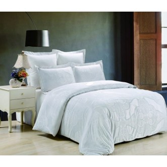 Постельное белье семейное сатин жаккард Вальтери JC-33