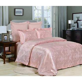 Постельное белье семейное сатин жаккард Вальтери JC-36