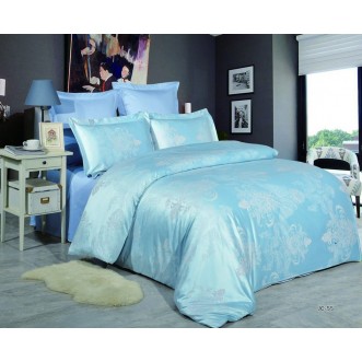 Постельное белье семейное сатин жаккард Вальтери JC-55