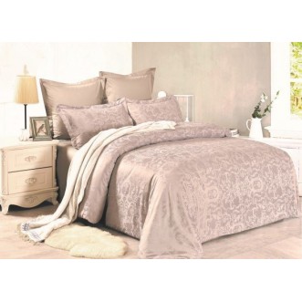 Постельное белье семейное сатин жаккард Вальтери JC-57